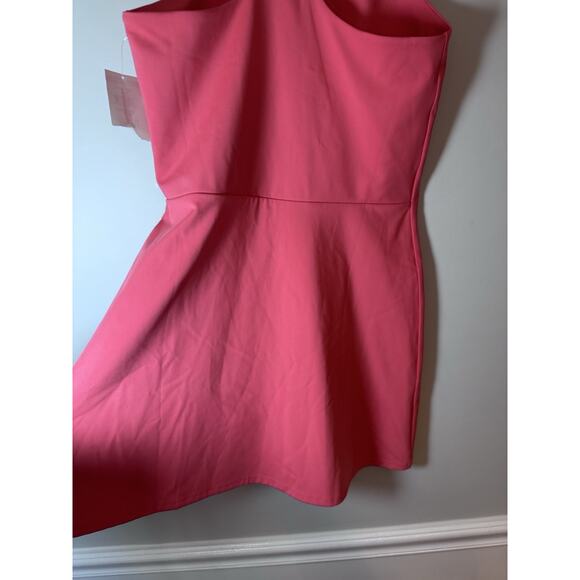 Nic+ Zoe Flexfit Active Performance Workout Dress Golf Attire Coral Punch Pink M - Picture 8 of 12